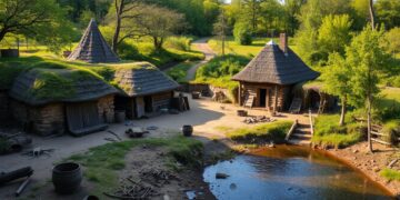 Domostwo sprzed sześciu tysięcy lat odkryte w Chrystowie - Historia Domostwo w Chrystowie