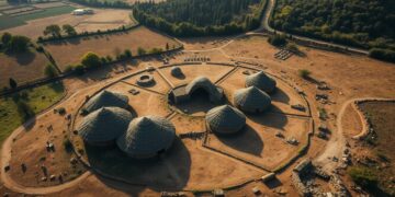 Kompleks osadniczy sprzed 4000 lat odkryty w Jawiszowicach - Historia Kompleks osadniczy