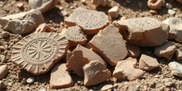 Piece do wypalania amfor odnalezione w Gruzji - Historia Piece do amfor